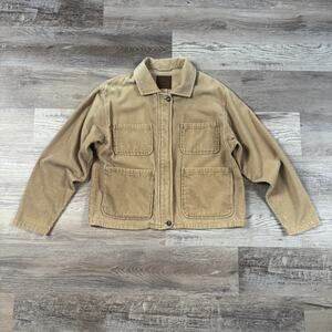 Vintage Telluride Company Corduroy Neutral Shacket Lightweight Jacket- Small